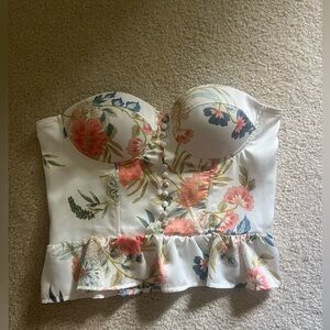 Superdown corset top